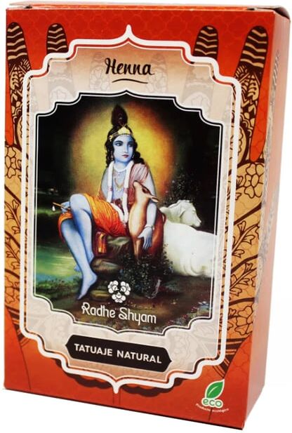 Radhe Shyam Henna Tatuagem Natural Bio 50g