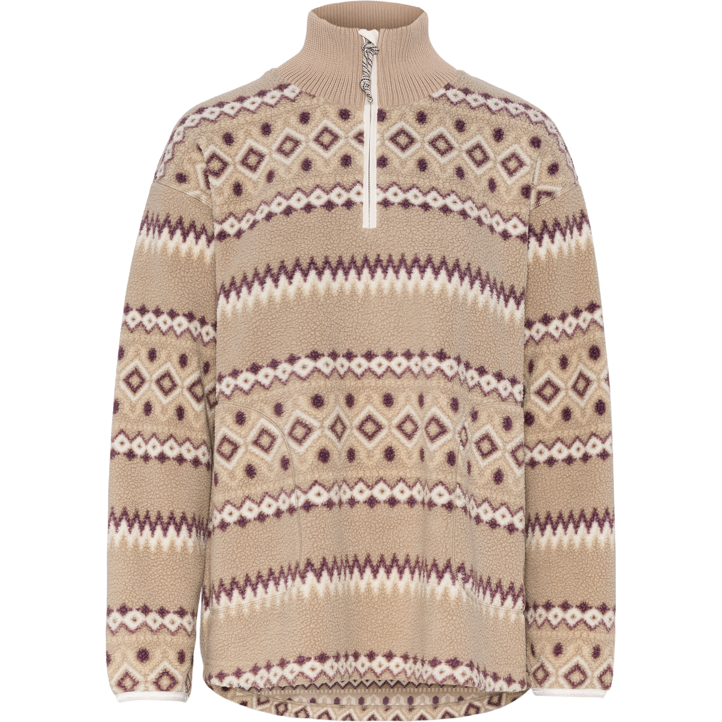 Kari Traa Ruthie Half Zip Damen Pullover braun Größe XS Lifestyle Atmungsaktiv