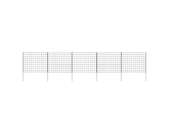 vidaXL Ensemble de clôture de jardin 77\,5x64 cm vert