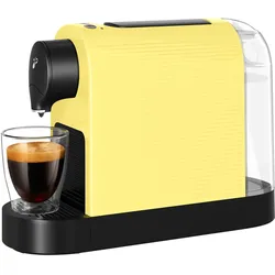 Tchibo Cafissimo „Pure plus“ Kapselmaschine, Lemon Splash, Kapselmaschine, Gelb