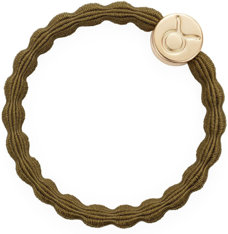 By Eloise London Gold Zodiac Charm color Taurus Olive