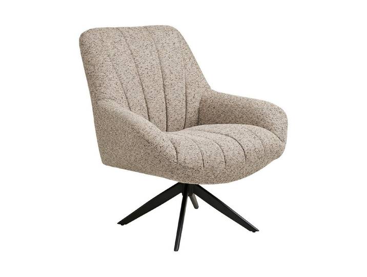 freiraum Sessel Grandola, 360° Drehfunktion, in Grau - 81x93x84cm (BxHxT)