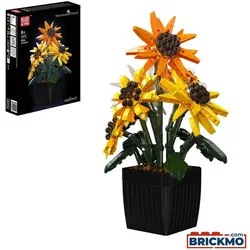 Mould King Sonnenblumen im Topf 24111