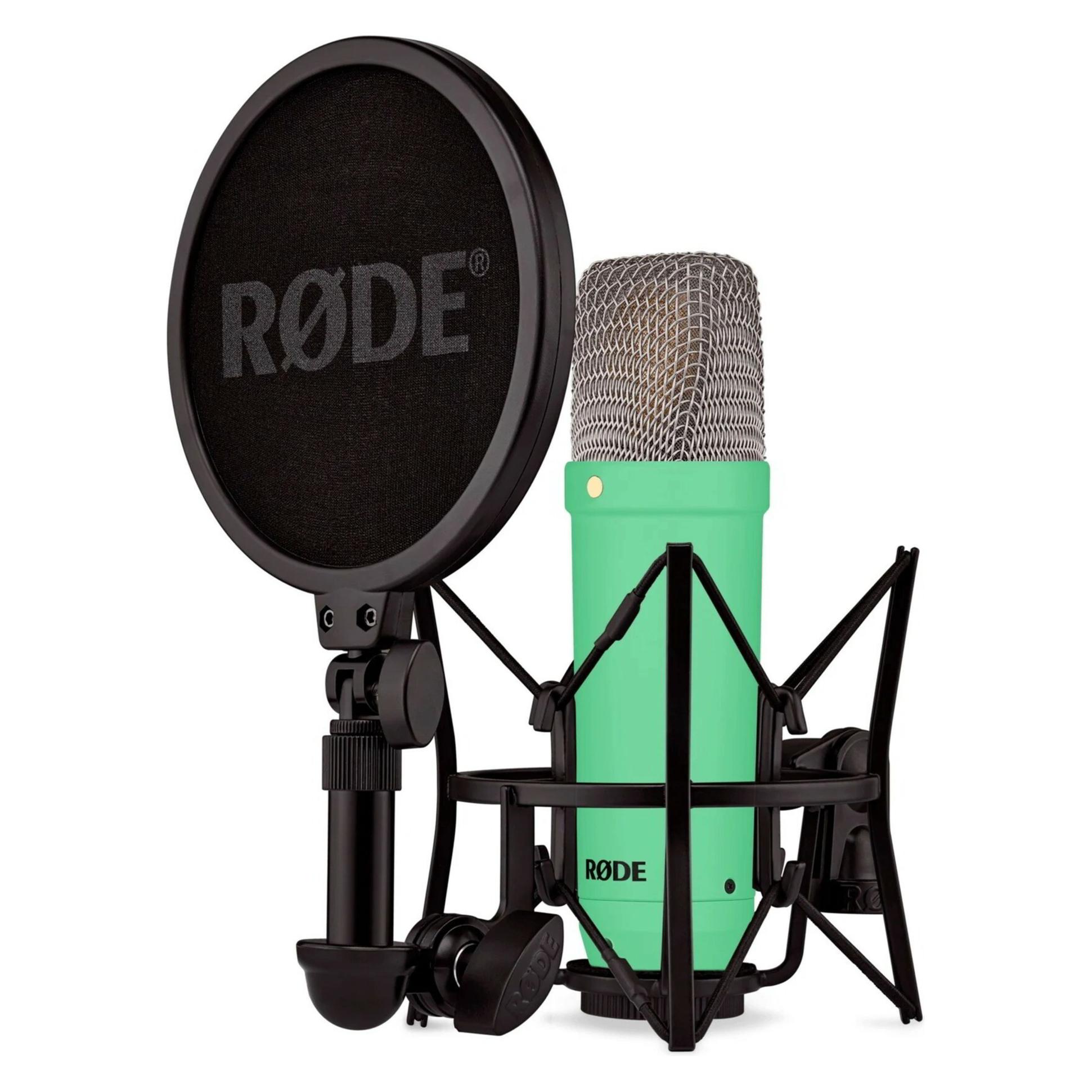 RØDE NT1 Signature +XLR-Kabel+Desktop Studio Arm (hellgr?n, Bundle) (BUROINT1GN)
