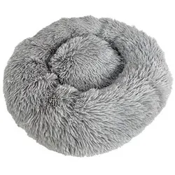 Sazzz Hundekorb Fluffy Hellgrau (Hund), Hundebett + Katzenbett