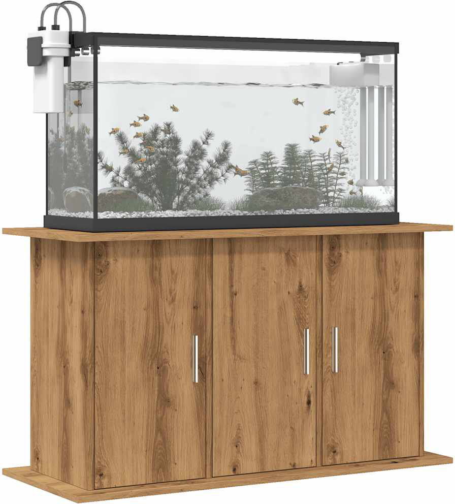 Vidaxl Aquarium Stand Black 81X36x73 Cm Engineered Wood Artisan Oak 101 x 41 x 58 cm