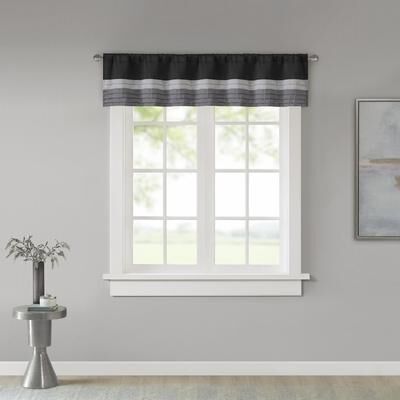 Madison Park Infinity Polyoni Pintuck Window Valance