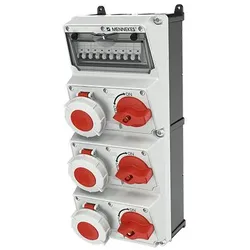 Mennekes 940027 AMAXX Steckdosen-Kombination, IP67