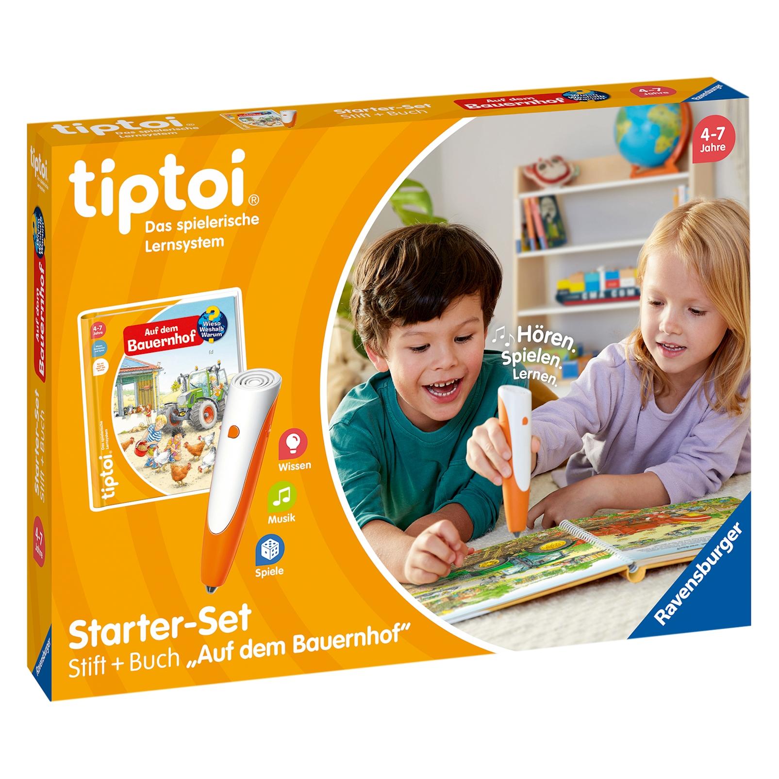 tiptoi Starter-Set Stift und Bauernhof-Buch (Deutsch, 4 - 7 Jahre) (00.000.114)