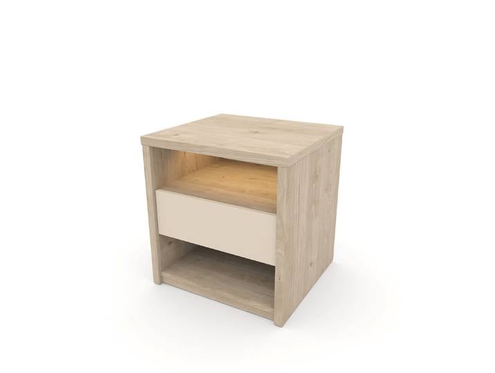 Roba Nachttisch »Louisa« - 45x42x47cm - weiß -