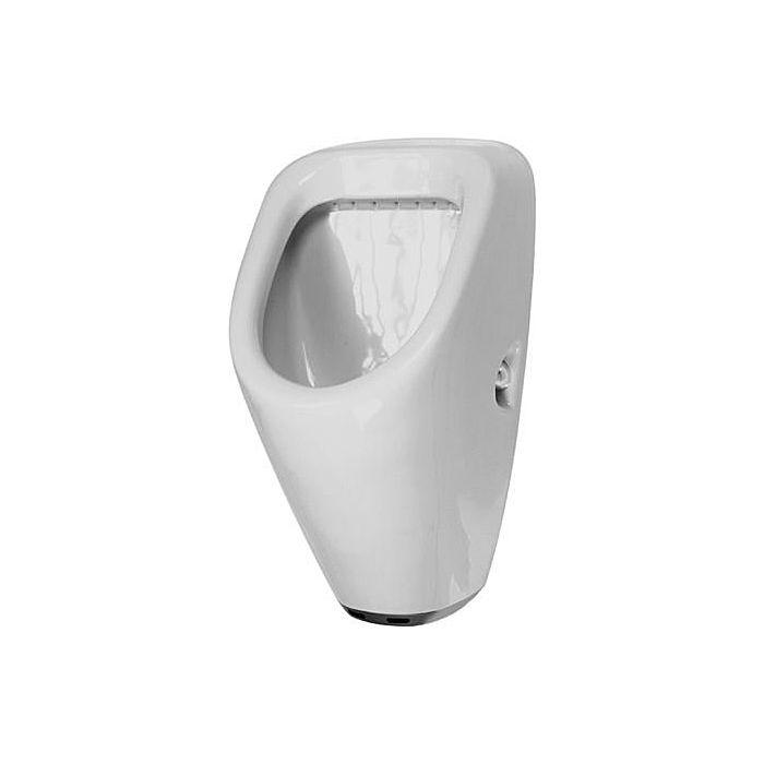 Duravit Design Classics Elektronisches Urinal Universal Utronic 0830370007 für Batterieanschluss, 345 x 315 mm, mit Fliege, Weiß Hochglanz