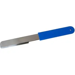 F. Dick, Raspel + Feile, Hauklinge Hufbeschlag mit blauem PVC-Griff (280 mm)