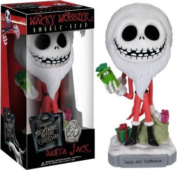 Funko Bobble Head Wacky Wobbler Santa Jack Skellington NBX figuur