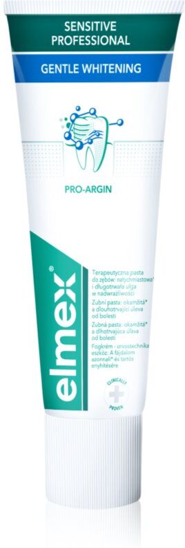 Elmex Sensitive Professional Gentle Whitening dentifrice blanchissant pour dents sensibles 75 ml