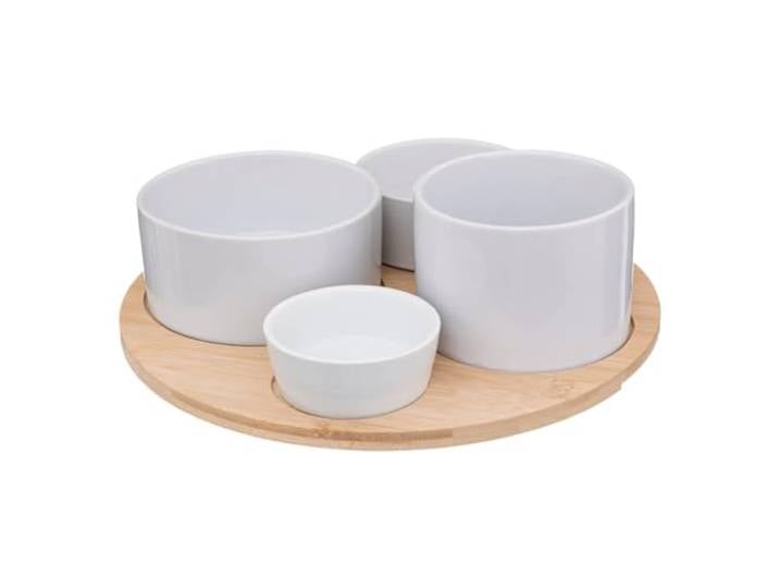 Secret de Gourmet – Aperitif-Set Bambus Weiß 5P