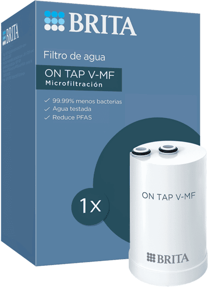 Filtro para grifo – BRITA ON TAP V-MF, microfiltración de 5 etapas, hasta 600 L, compatible con y Pro