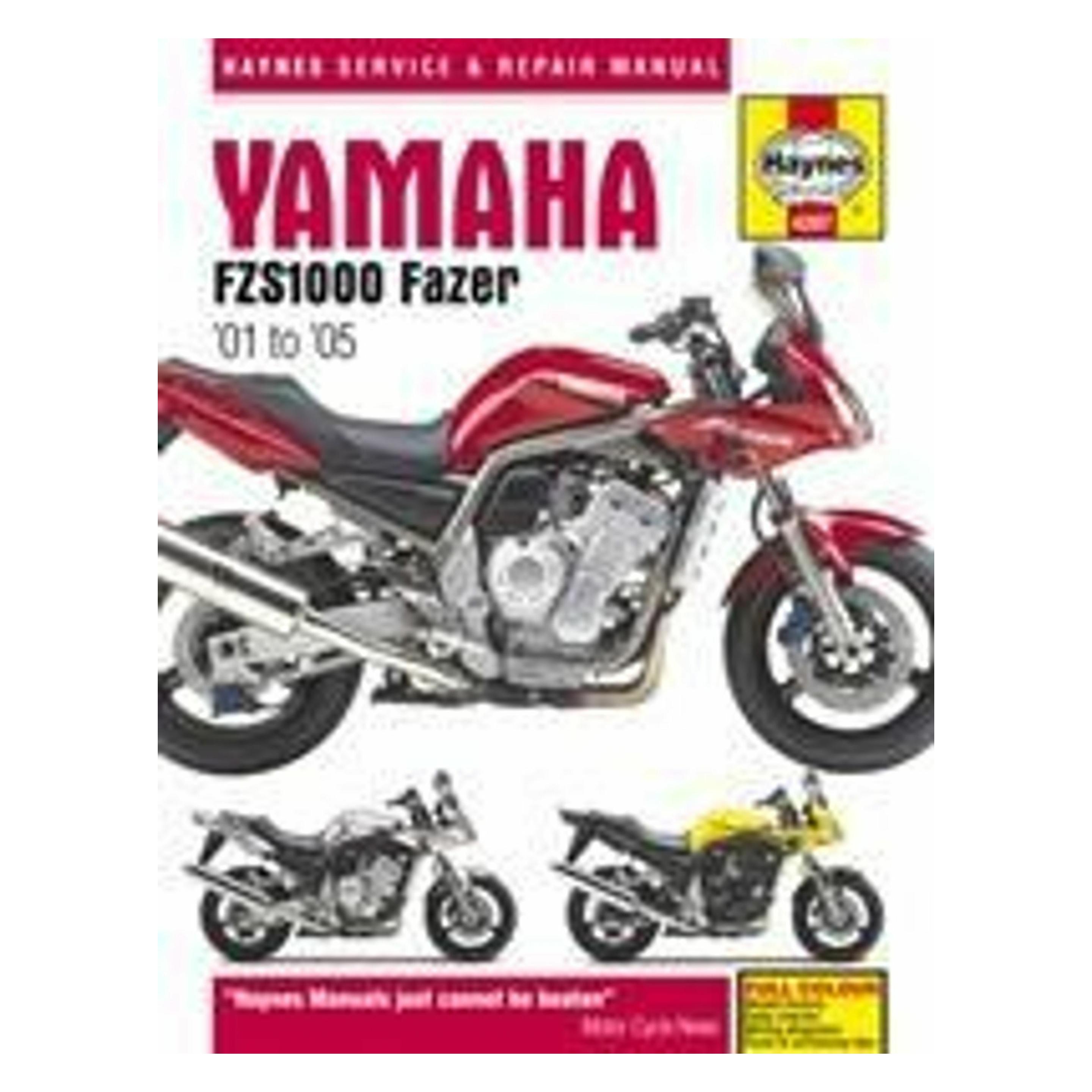 Haynes Publishing Group Yamaha FZS1000 Fazer (01 - 05) Haynes Repair Manual (Englisch, Haynes Publishing) (42026984)