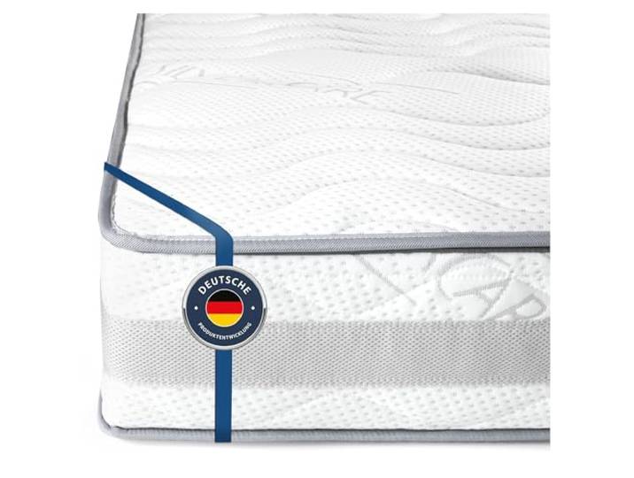 BMM Kaltschaummatratze Komfort 23 120x190 cm H4 23 cm RG35 Premium-Kaltschaummatratze mit KSCell®, SilverCare-Bezug und Klimaband für frischen, ausgewogenen Schlafkomfort.