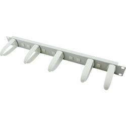 VALUE 19-Zoll-Frontplatte 1HE mit 5 Kabelösen, grau 26.99.0345
