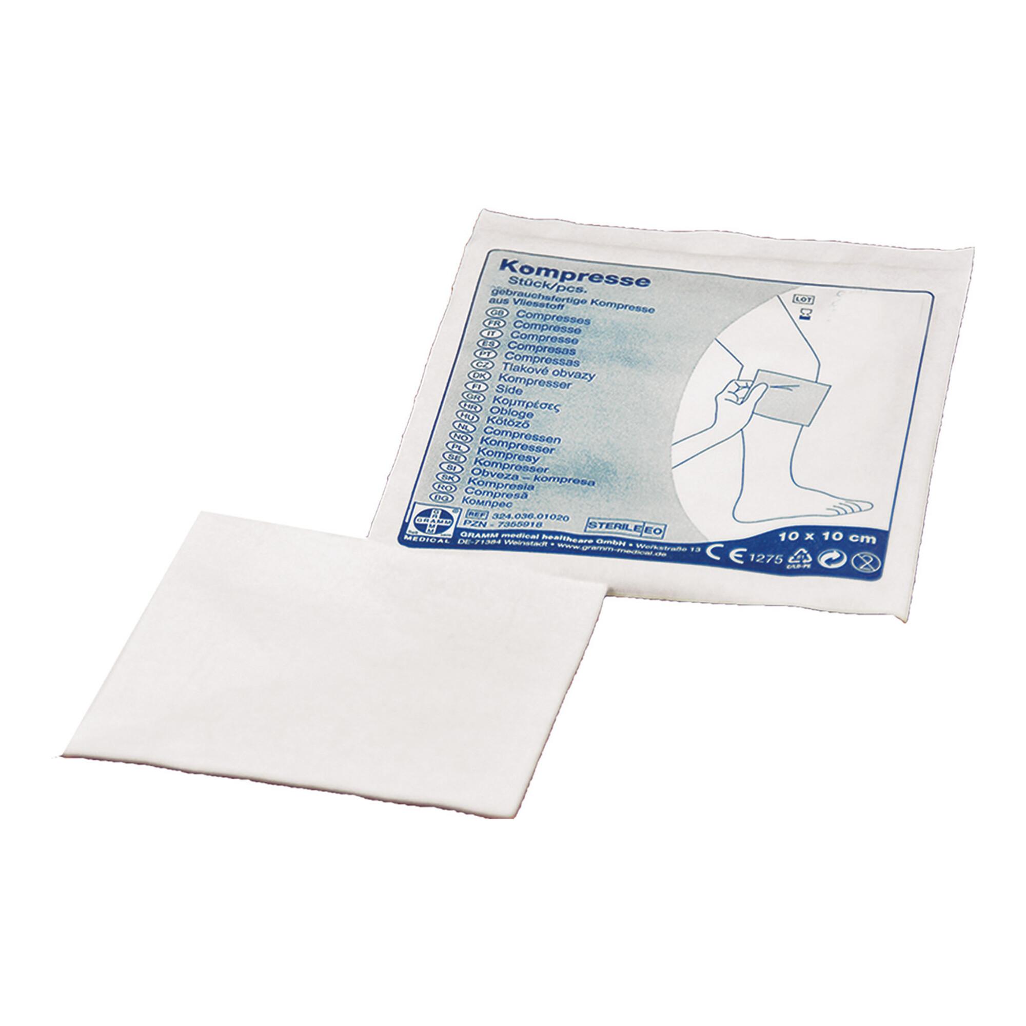 Gramm Medical Wundkompresse steril, 75 x 75 mm (324.036.07500)