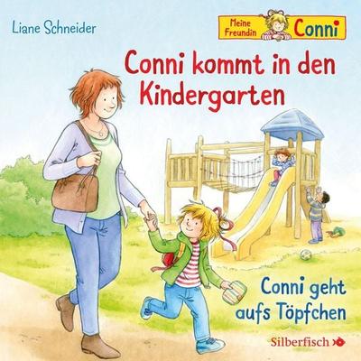 Conni kommt in den Kindergarten / Conni geht aufs Töpfchen - Liane Schneider, CD, 9783867424967
