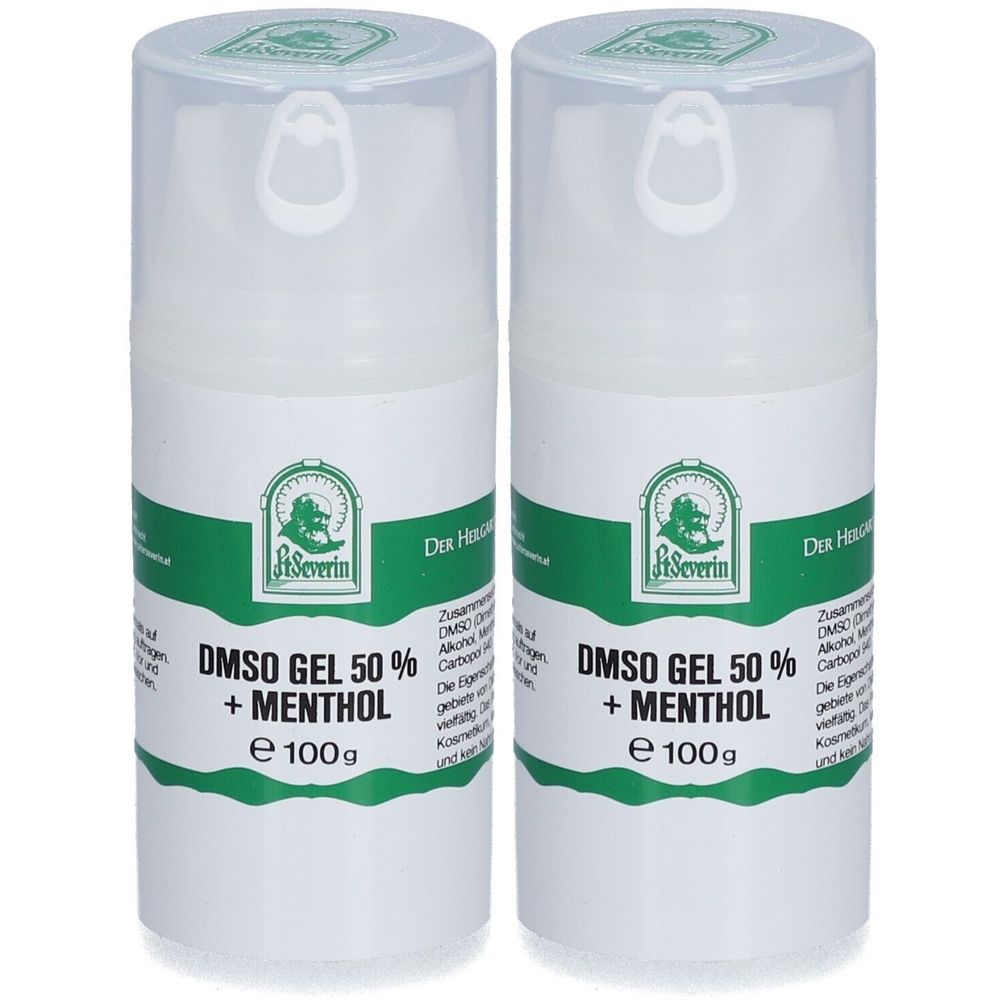 Dmso GEL 50% +Menthol x2 2x100 g Gel