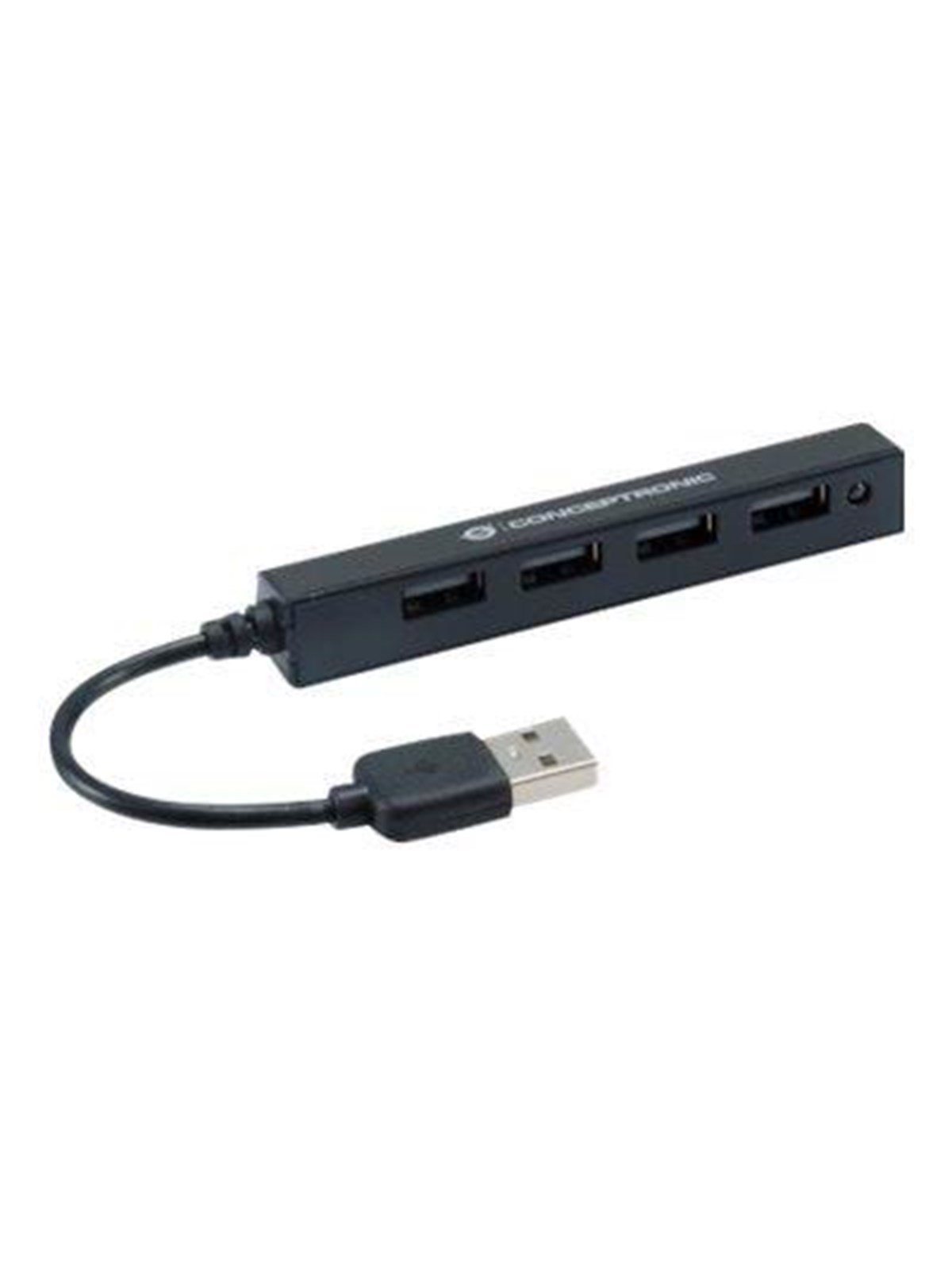 HUBBIES HUBBIES05B USB-Hubs - 4 - Schwarz