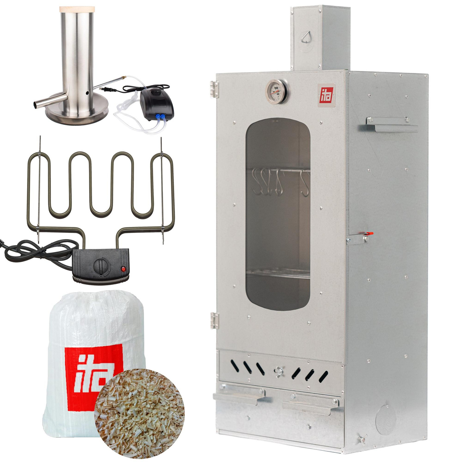 Rookoven 7012 met rookgenerator en verwarmingselement
