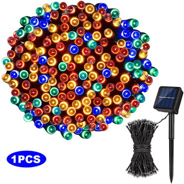 Inspire Essentials GlowCharm Solar Fairy String Lights For Garden And Holiday Decor d 21.3ft(6.5m) 30led
