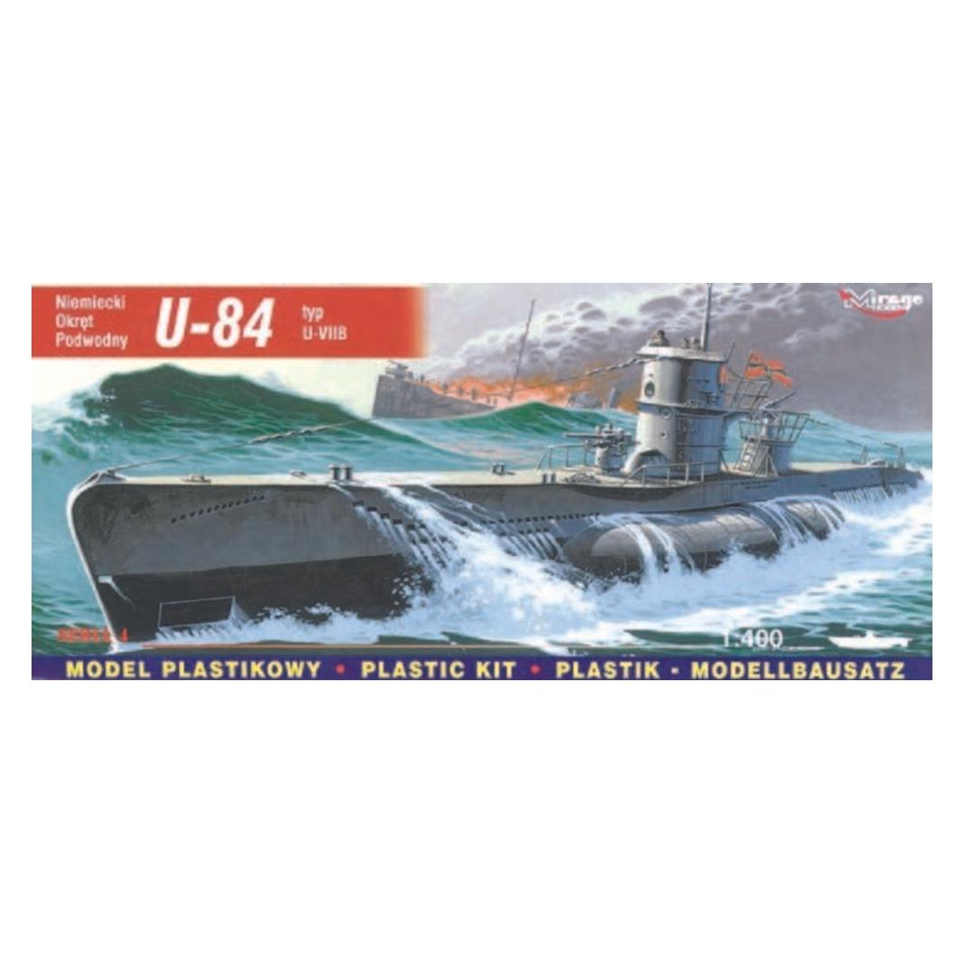 Mirage Hobby Deutsches U-Boot U 84 Typ VII B (40410)