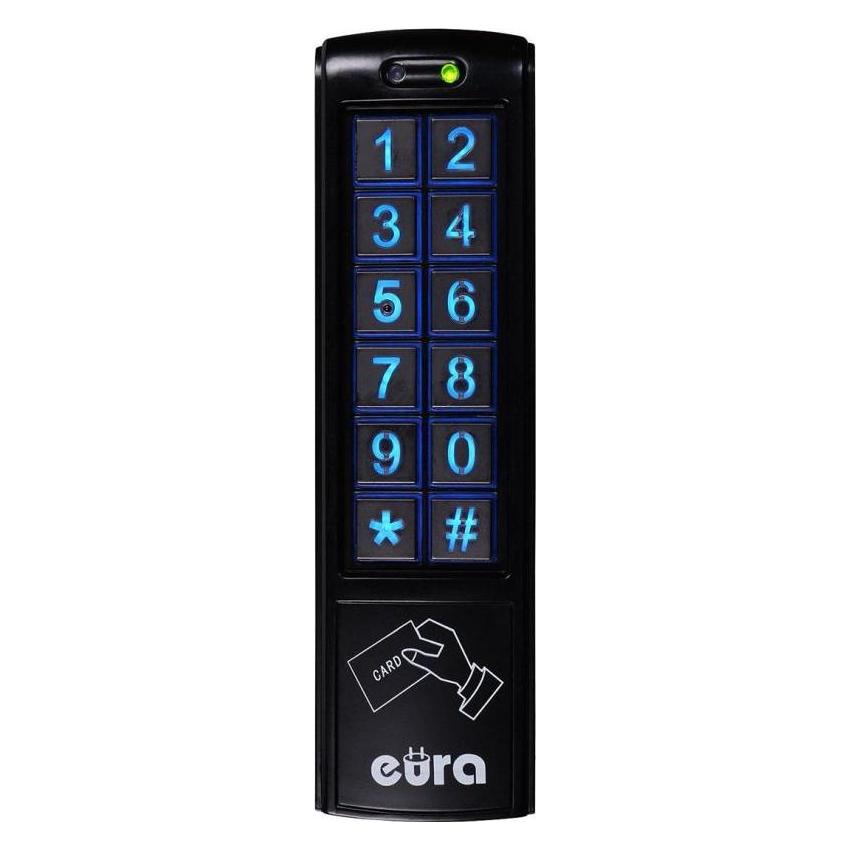 Eura Zahlenschloss AC-30C7 schwarz (Elektronische Zahlenkombination) (AC-30C7)