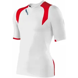Macron, Herren, Sportshirt, Copper (XXL), Rot, Weiss
