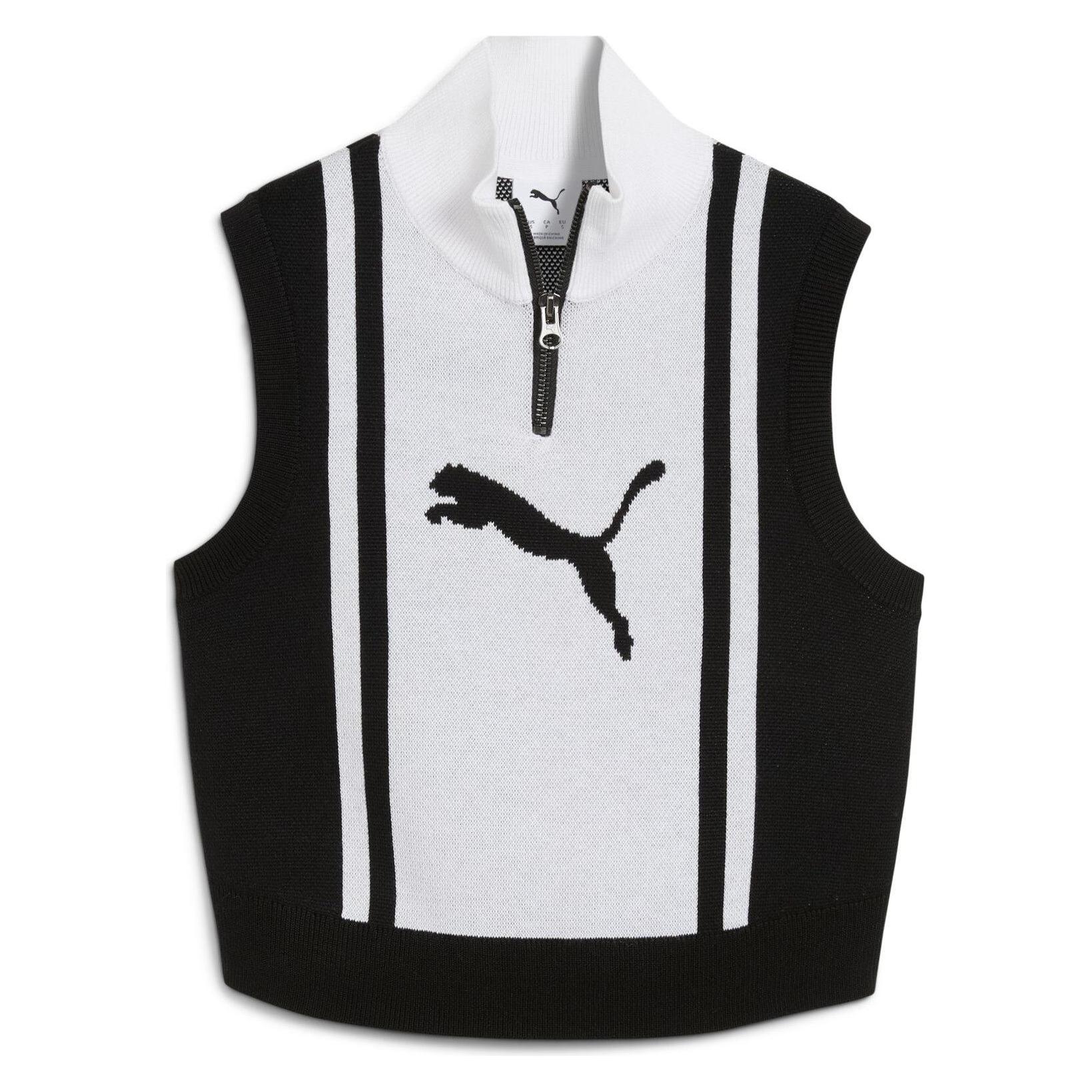 Puma FUTURE..ARCHIVE Half-Zip Knitted Tank (S) (632126)