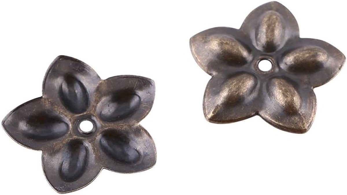 100 stuks Vintage Meubelspijkers in Brons - Decoratieve Tack Studs van 23 mm voor Meubels, Schoenen en Deuren