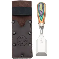 Kirschen W.I.N.A.C. Kurzbeitel in Lederholster 35 mm mit Skateboardheft 1155000