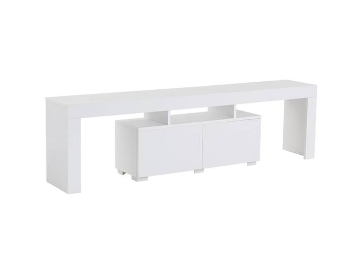 TV-Möbel Georis weiss Holzwerkstoff B 180 cm - TV-Möbel