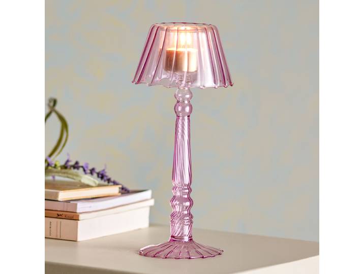 Photophore Cisco 24cm Mauve