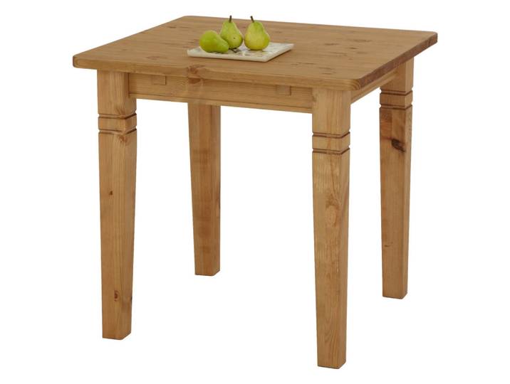 Boxxx Esstisch, Laugenfarbig, Holz, Kiefer, massiv, quadratisch, eckig, 78x78x78 cm, in verschiedenen Größen erhältlich, Esszimmer, Tische, Esstische, Esstische quadratisch