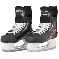 CCM Jetspeed FT860 Schlittschuhe Intermediate – geschliffen und sofort fahrfertig | 5 = 38.5 Regular (Medium Profile)