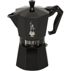 Bialetti Moka Exclusive, Espressokocher, Schwarz