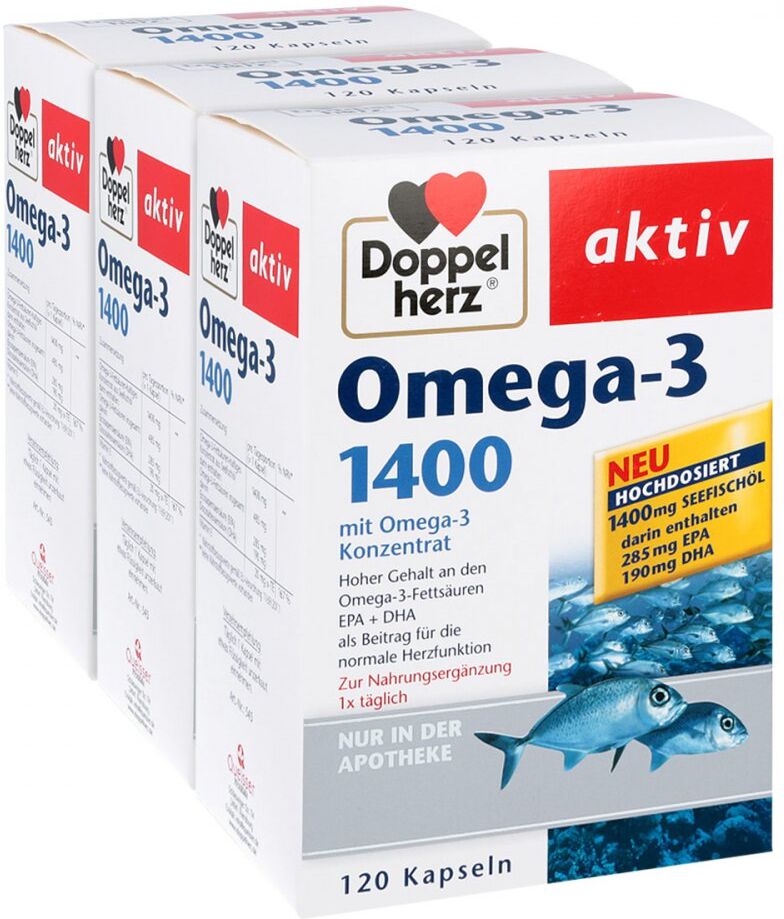 Doppelherz Omega-3 1.400 Kapseln