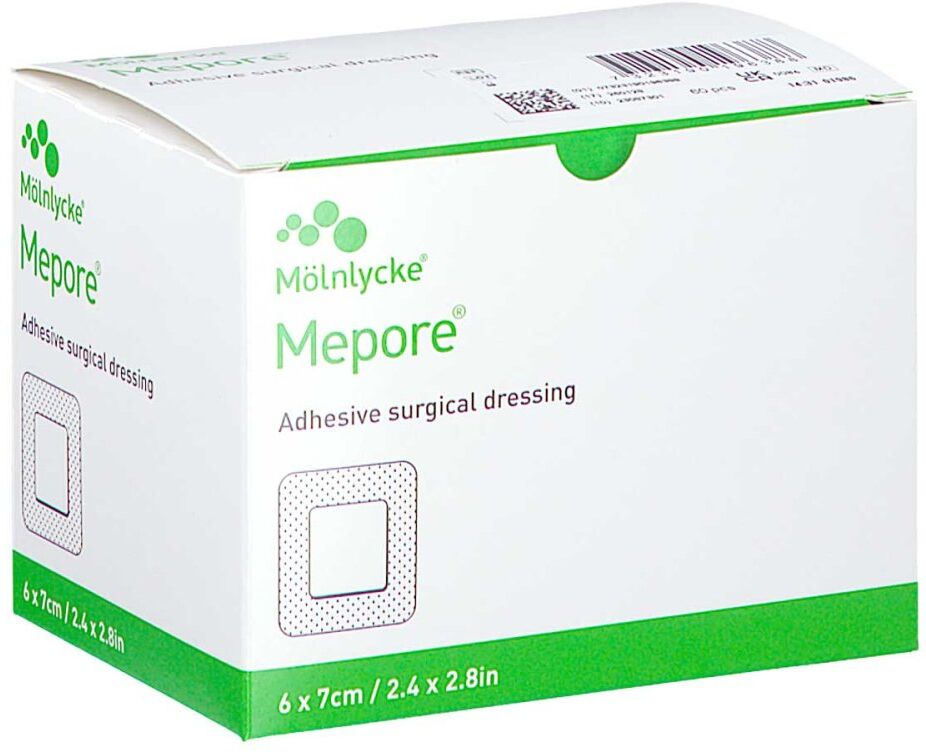 Mepore Verband steril 6x7cm 60stk