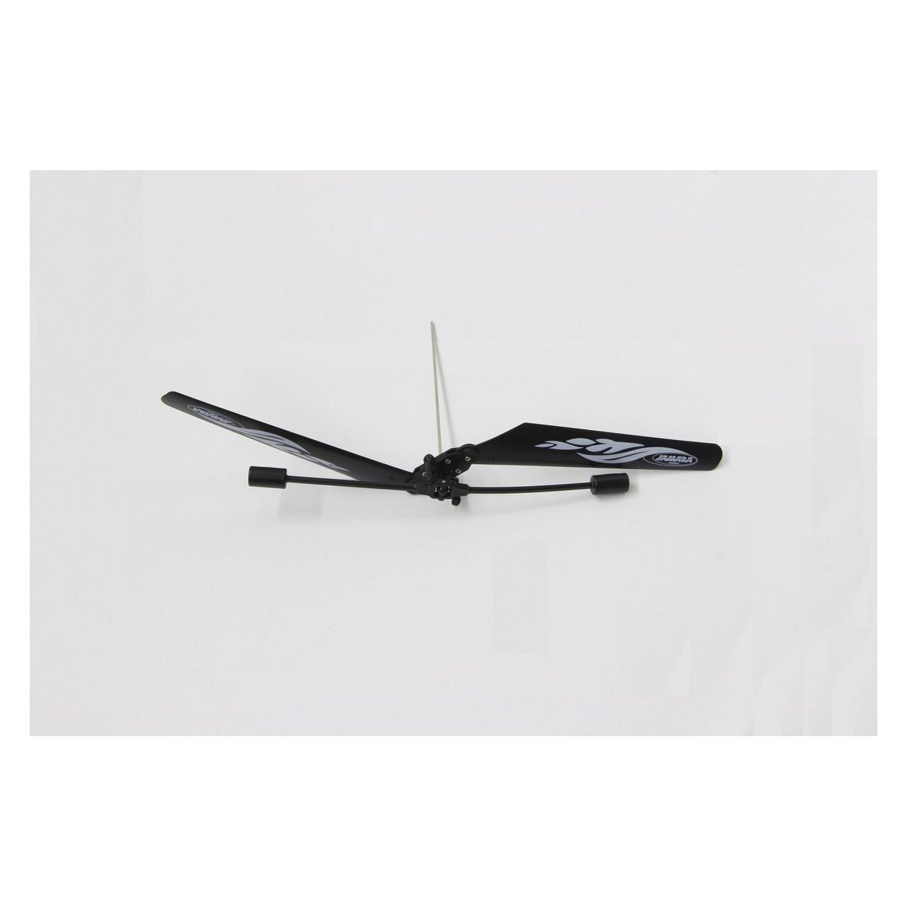 Jamara Hauptrotorset Alumaxx oben Blatthalter/Rotorblatt/ Stabi/Rotorwelle (036883)