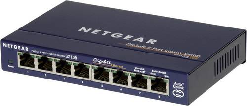 NETGEAR GS108GE GS108GE Netzwerk Switch 8 Port 1000 MBit/s
