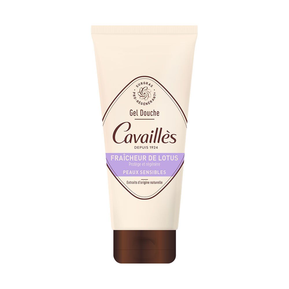 Rogé Cavaillès Extradoux Douche Surgras - Gel douche extradoux, fleur de lotus. tube 20 200 ml