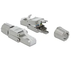 DeLOCK 86477 Drahtverbinder RJ-45 Grau