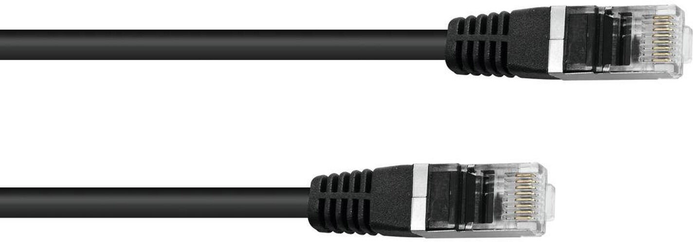 Omnitronic Cat-5 Kabel 1m Sw