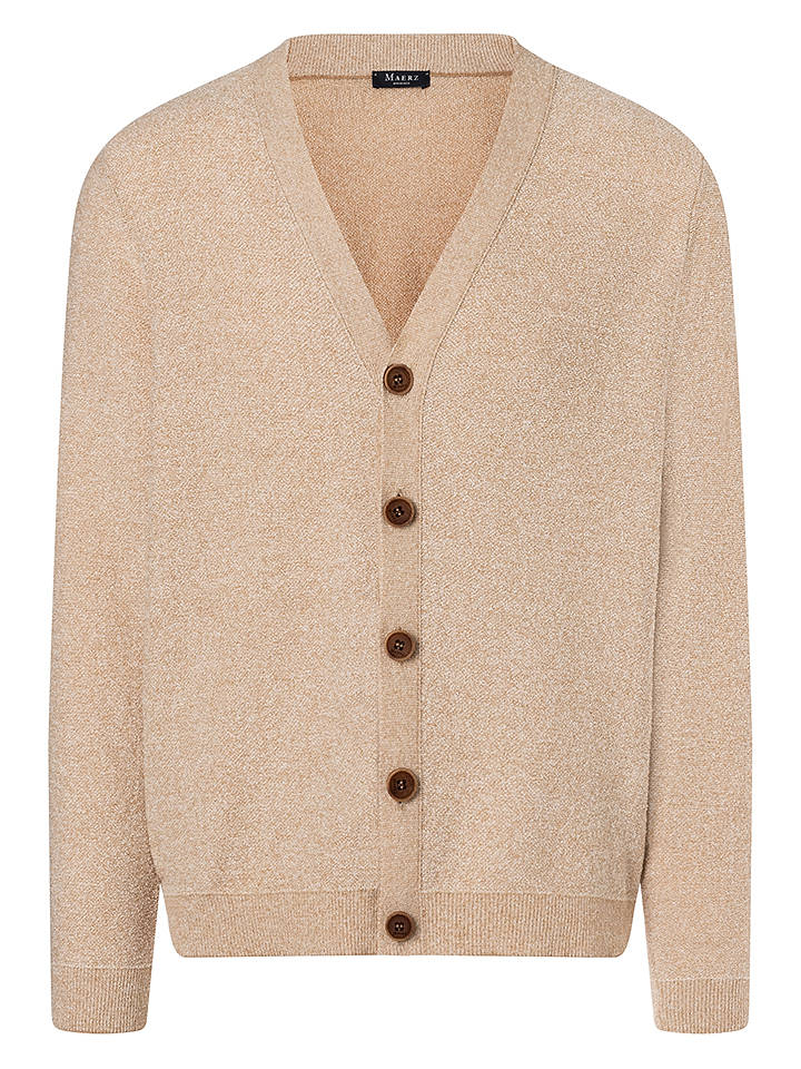 Maerz Muenchen Cardigan in Hellbraun - 56