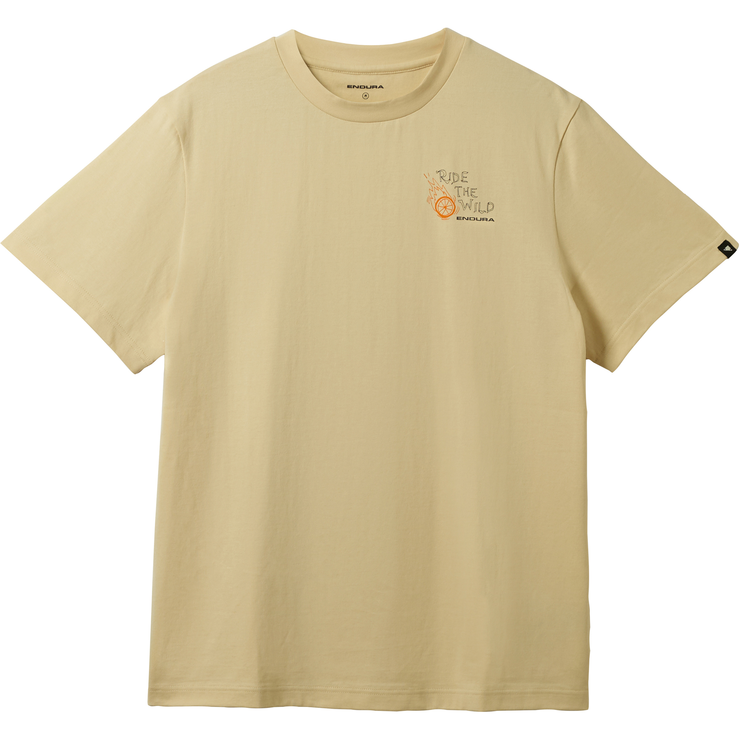 Endura Ride The Wild Graphic Herren T-Shirts beige Größe S Lifestyle Hautfreundlich