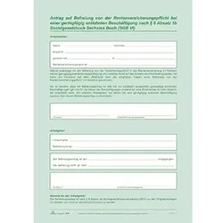 RNK Arbeitsvertrag 518 geringfügig Beschäftigte DIN A4 2x2Blatt